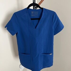 Figs Women's Winning Blue Scrub Set (Casma and Kade) XS